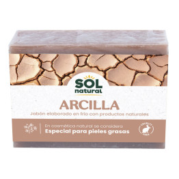 Jabon de arcilla 100g Sol...