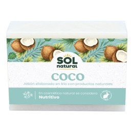 Jabon de coco 100g Sol Natural