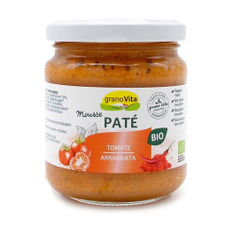 Pate Tomate-Arrabiata Bio cristal 175g Granovita