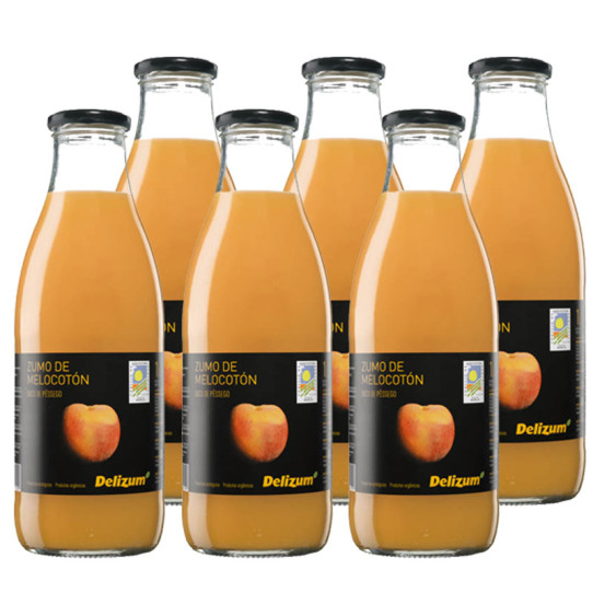 Zumo de Melocotón bio 6x750ml Delizum