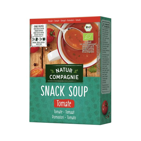 Sopa instantanea tomate Bio 3x20g Natur Compagnie