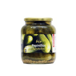 Pepinillos agridulces Bio 680g Machandel