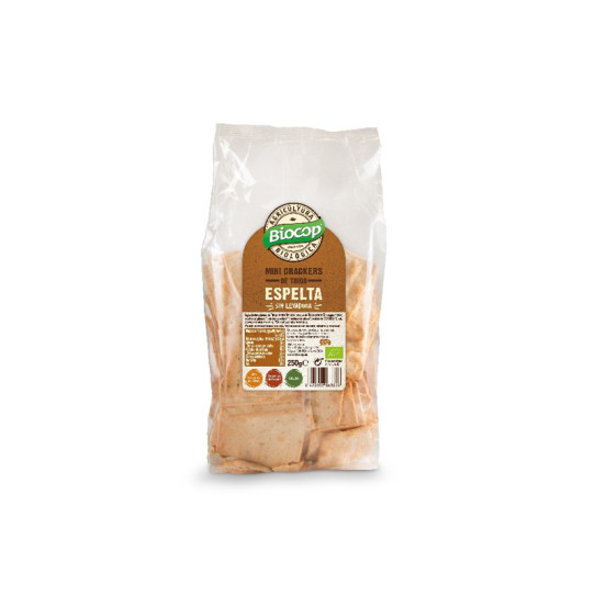 Mini crackers de Trigo de espelta Bio 250g Biocop