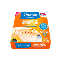 Salmon noruego al natural 160g Dumon