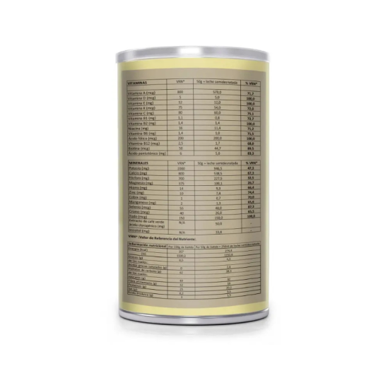 Batido saciante de chocolate blanco...