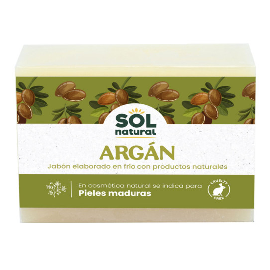 Jabon de Argan 100g Sol Natural