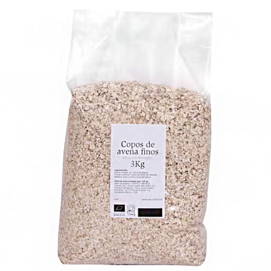 Copos de avena finos Bio 3 kg Sol Natural
