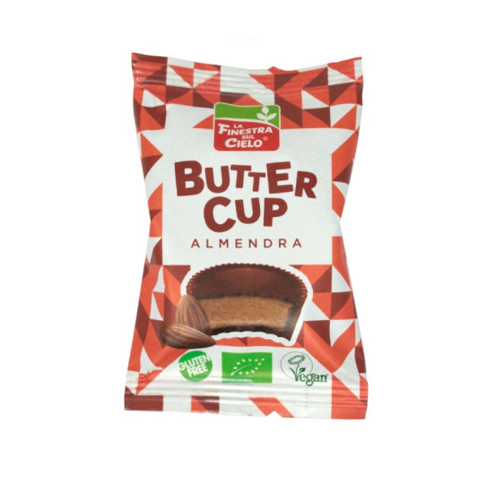 Almendras Butter Cup Bio 15x25g La Finestra