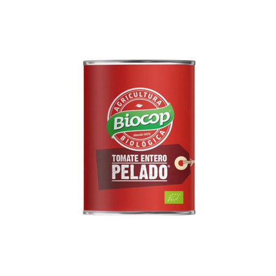 Tomate entero pelado lata Bio 380g Biocop