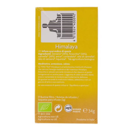 Yogi Tea Himalaya 17 filtros