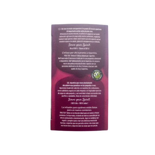 Yogi Tea Detox 17 filtros