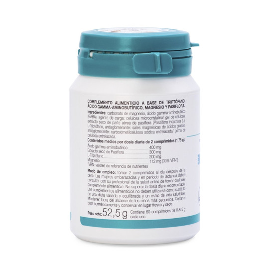 Triptofano con Gaba + Pasiflora y...