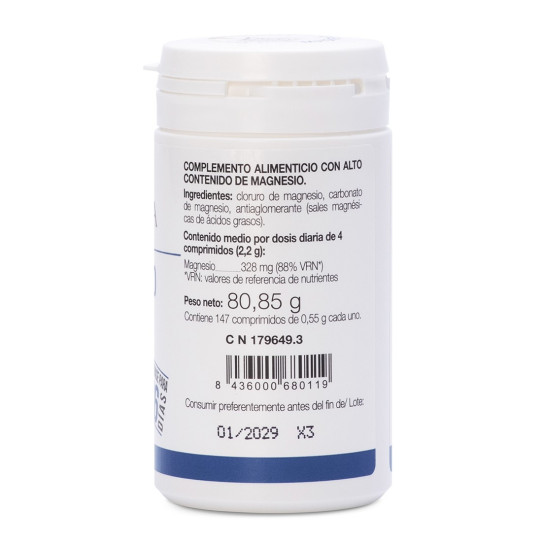 Cloruro de magnesio 147 comprimidos...
