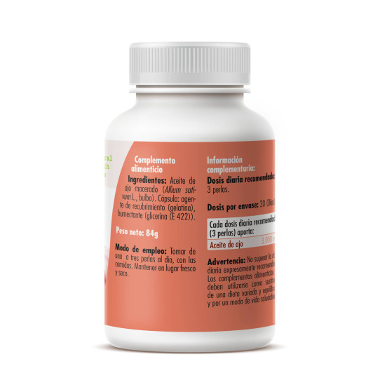 Ajo macerado 1400mg 60 perlas GHF