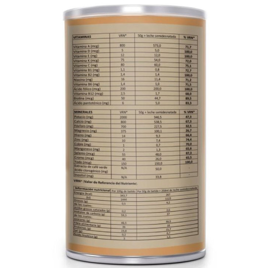 Batido saciante de capuccino 700g Sotya