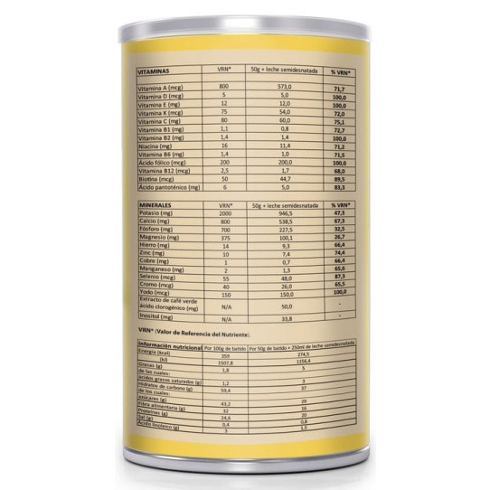 Batido saciante de vainilla 700g Sotya