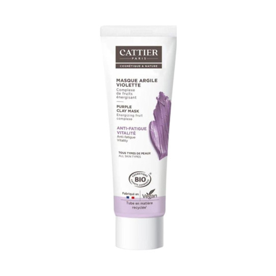 Mascarilla Arcilla Purpura (todo tipo pieles) 100ml Cattier