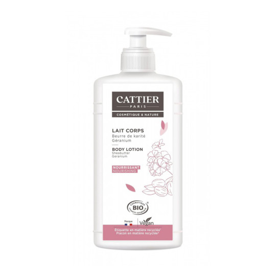 Leche Corporal Nutritiva con Manteca de Karite Bio 500ml Cattier