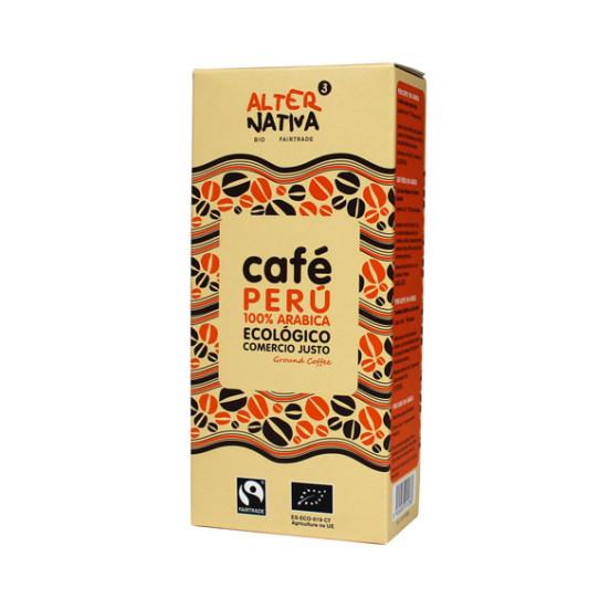 Cafe Peru molido bio 250 g Alternativa 3