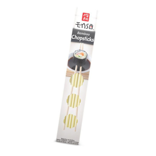 Sushi palillos de bambu (6 pares) Enso