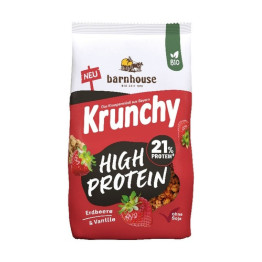 Muesli Krunchy Fresa V.High Protein (21% protein) bio 450g Barnhouse