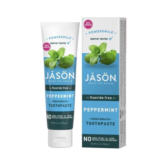 Dentifrico Power Smile Menta 119g Jason