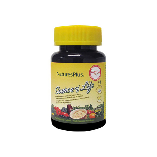 Source Of Life (multivitaminico y mineral) 60 comp Natures Plus