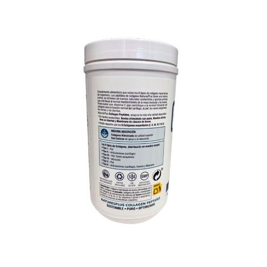 Collagen Peptides 254g Natures Plus 2