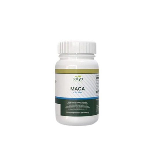 Maca+Zinc+Selenio 600mg 100 comprimidos Sotya