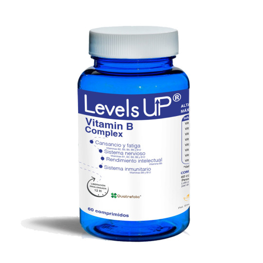 Vitamina B Complex 60 comprimidos Levels Up
