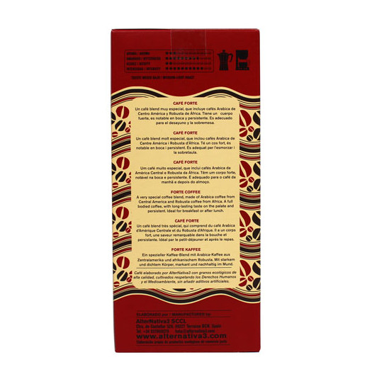 Cafe forte molido bio 250 g Alternativa 3 2