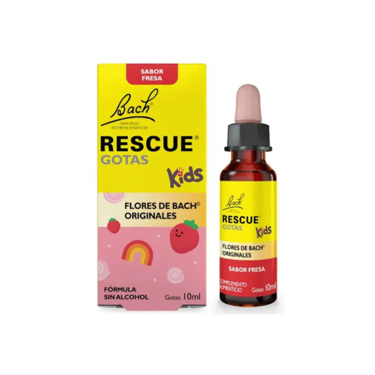 Rescue remedy KIDS Fresa 10ml Bach 	