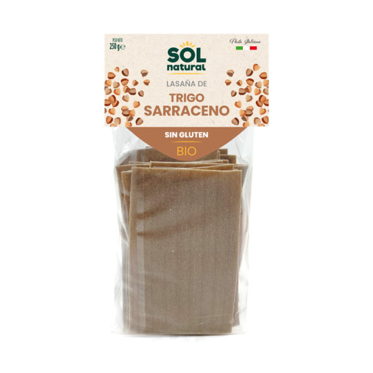 Lasaña de Trigo sarraceno S/G Bio 250g Sol Natural