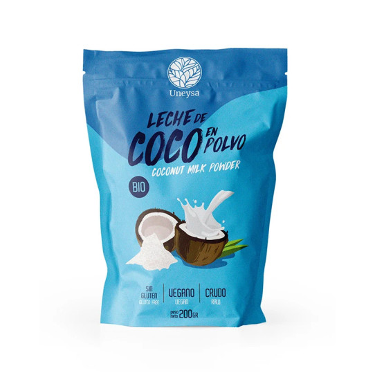 Leche de coco en polvo Bio 200g Uneysa