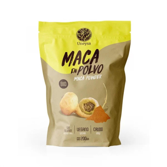 Maca en polvo Bio 200g Uneysa