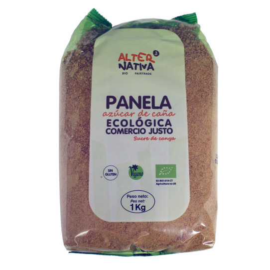 Azucar de caña panela Ecuador bio 1kg...
