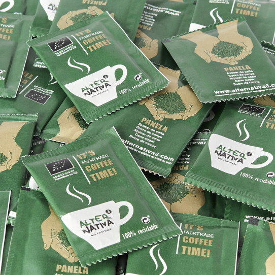 Azucarillos de caña panela Bio 300x4g...