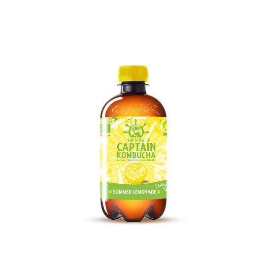 Kombucha Limonada (edicion verano) Bio 400ml Captain Kombucha