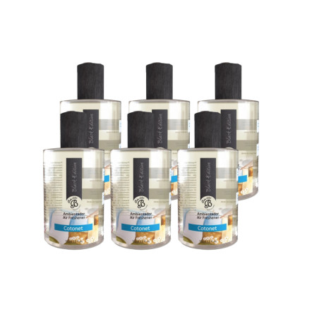 Ambientador Cotonet Spray Black Edition 6x100ml Boles d'olor
