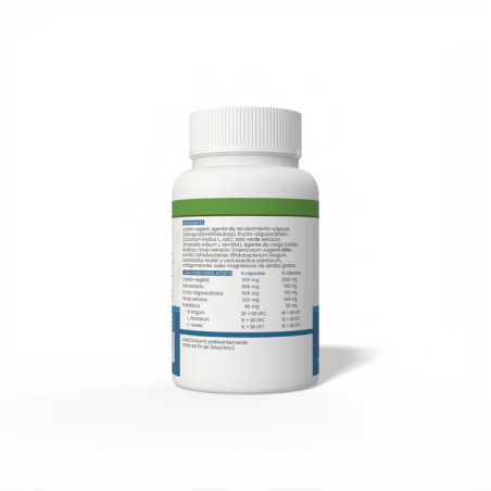 Carbon activo con probioticos 550mg 90 capsulas Sotya 2
