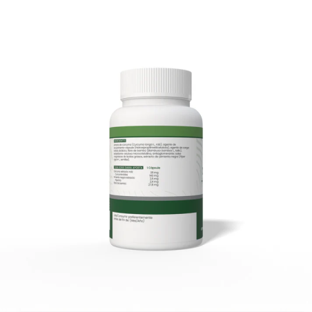 Curcuma + Pimienta 550mg 60 capsulas Sotya 3