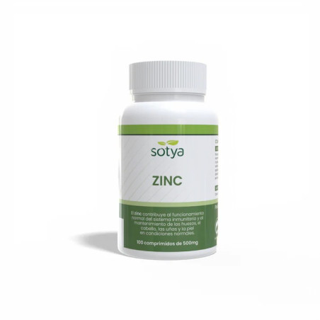 Zinc 500 mg 100 comprimidos Sotya