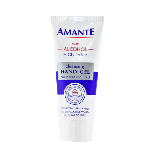Gel Hidroalcoholico limpia manos 65ml Amante