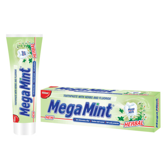 Dentifrico herbal Megamint 150ml Rose&Rose