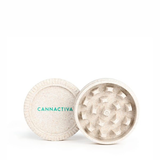 Grinder (picador) para flores CBD biodegradable Cannactiva 2
