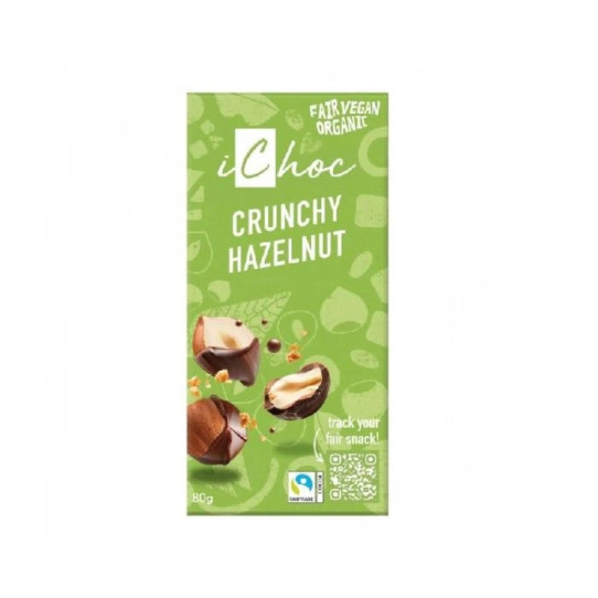 Chocolate vegano con avellanas...