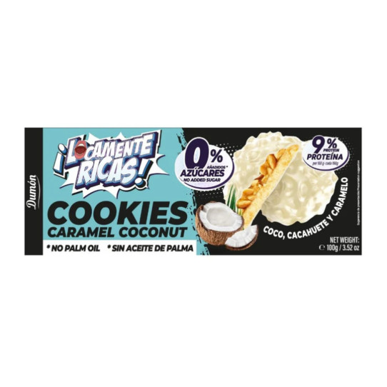 Galletas de Coco Cacahuete y Caramelo...