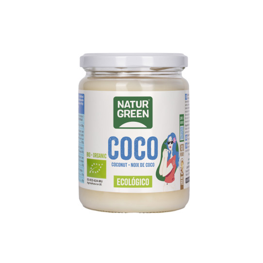 Aceite de coco Bio 430ml-400g Naturgreen
