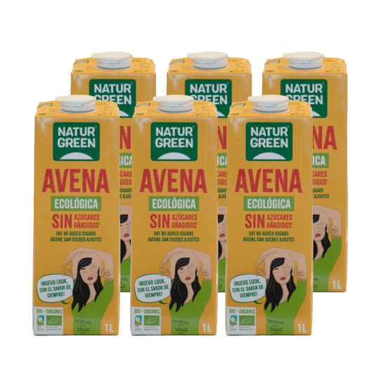 Bebida de avena con calcio sin azucar...