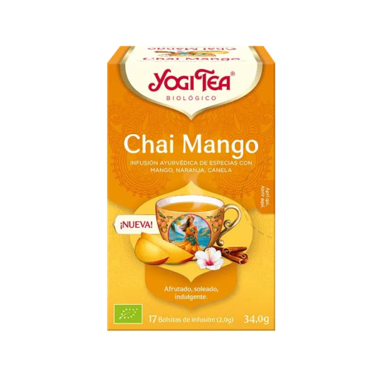 Yogi Tea Chai Mango 17 filtros Bio
